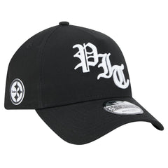 Pittsburgh Steelers New Era Mystic 9FORTY A-Frame Adjustable Hat - Black discount