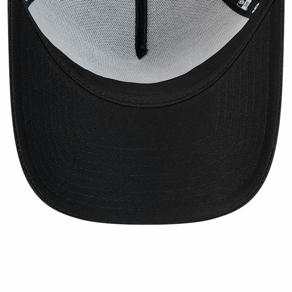 New York Giants New Era Domain 9FORTY A-Frame Trucker Adjustable Hat - Black cheap