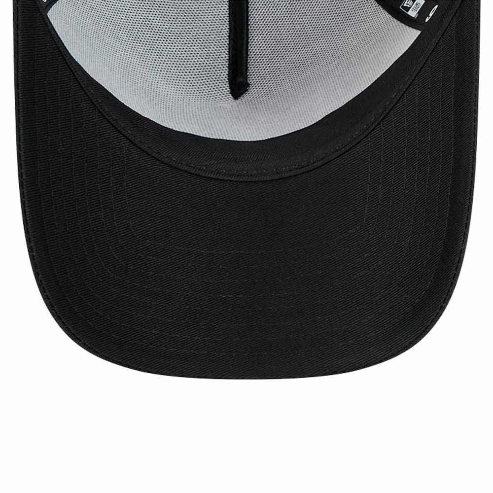 New York Giants New Era Domain 9FORTY A-Frame Trucker Adjustable Hat - Black cheap