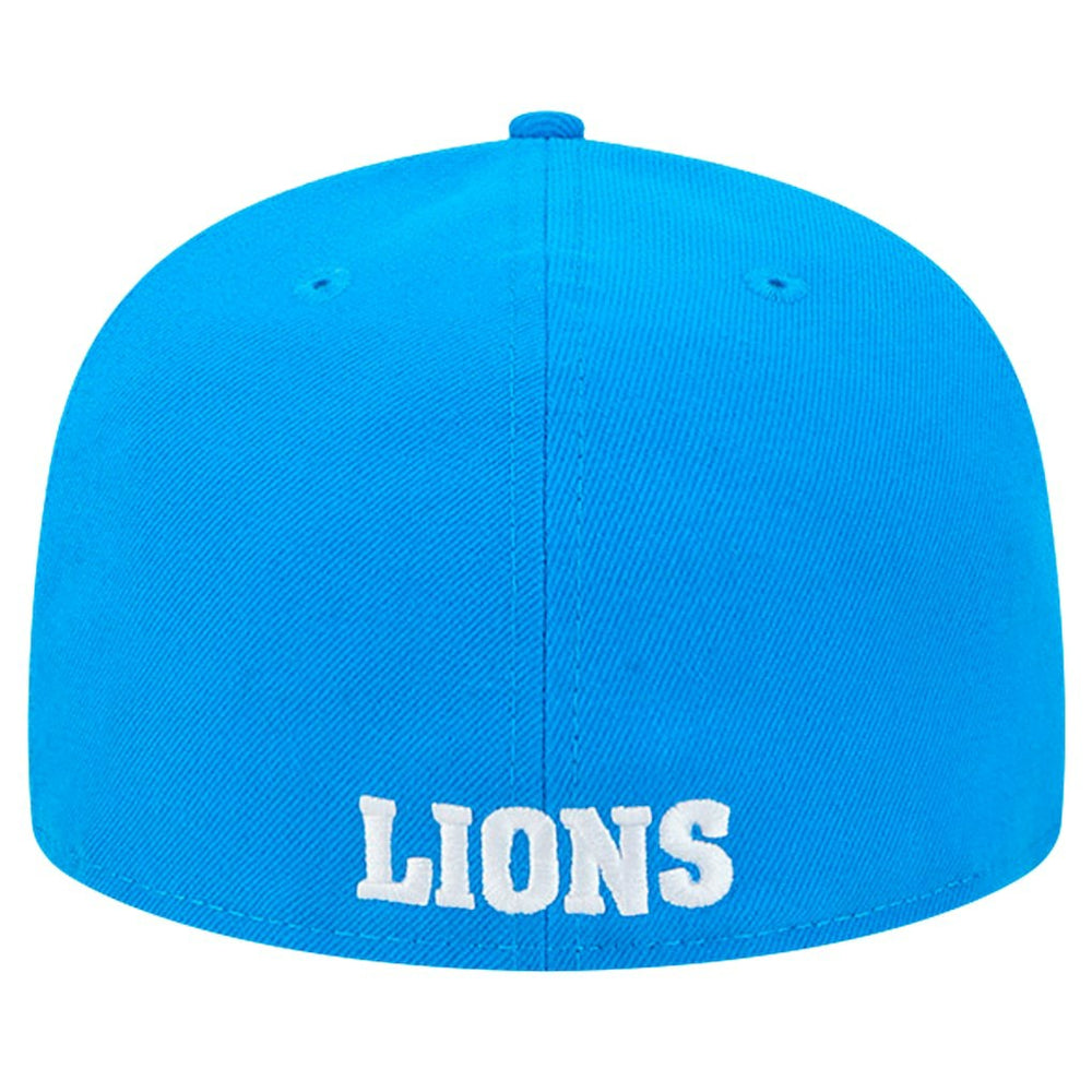Detroit Lions New Era Omaha Throwback 59FIFTY Fitted Hat - Blue sale