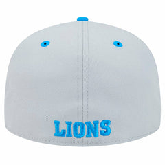 Detroit Lions New Era Flipside Two-Tone 59FIFTY Fitted Hat - Gray/Blue cheap