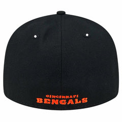 Cincinnati Bengals New Era Omaha Low Profile 59FIFTY Fitted Hat - Black discount