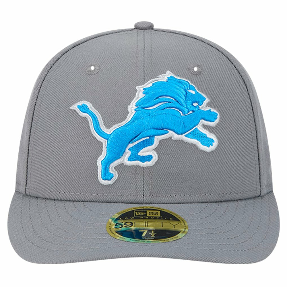 Detroit Lions New Era Omaha Low Profile 59FIFTY Fitted Hat - Gray sale