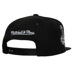 Tampa Bay Lightning Mitchell & Ness Core Top Spot Snapback Hat - Black Hats