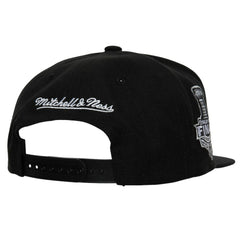 Chicago Blackhawks Mitchell & Ness Core Top Spot Snapback Hat - Black Hats