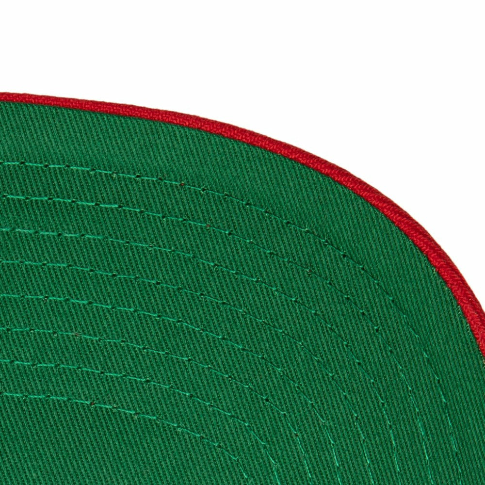 Chicago Blackhawks Mitchell & Ness All In 2.0 Pro Crown Adjustable Hat - Black Hats