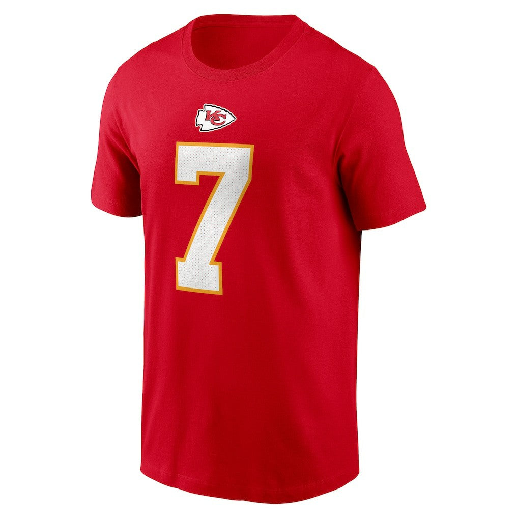 Harrison Butker Kansas City Chiefs Name & Number T-Shirt - Red outlet