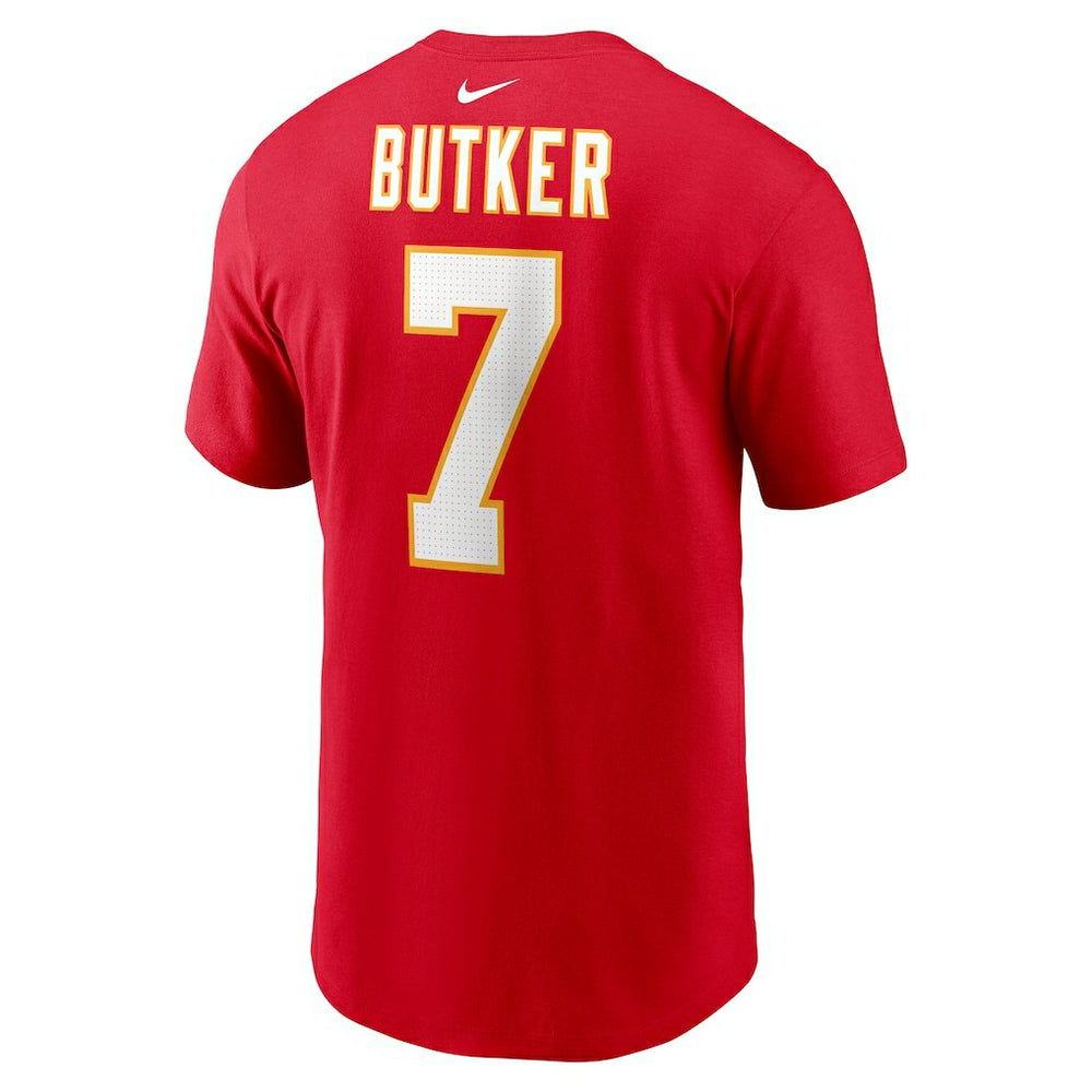 Harrison Butker Kansas City Chiefs Name & Number T-Shirt - Red outlet
