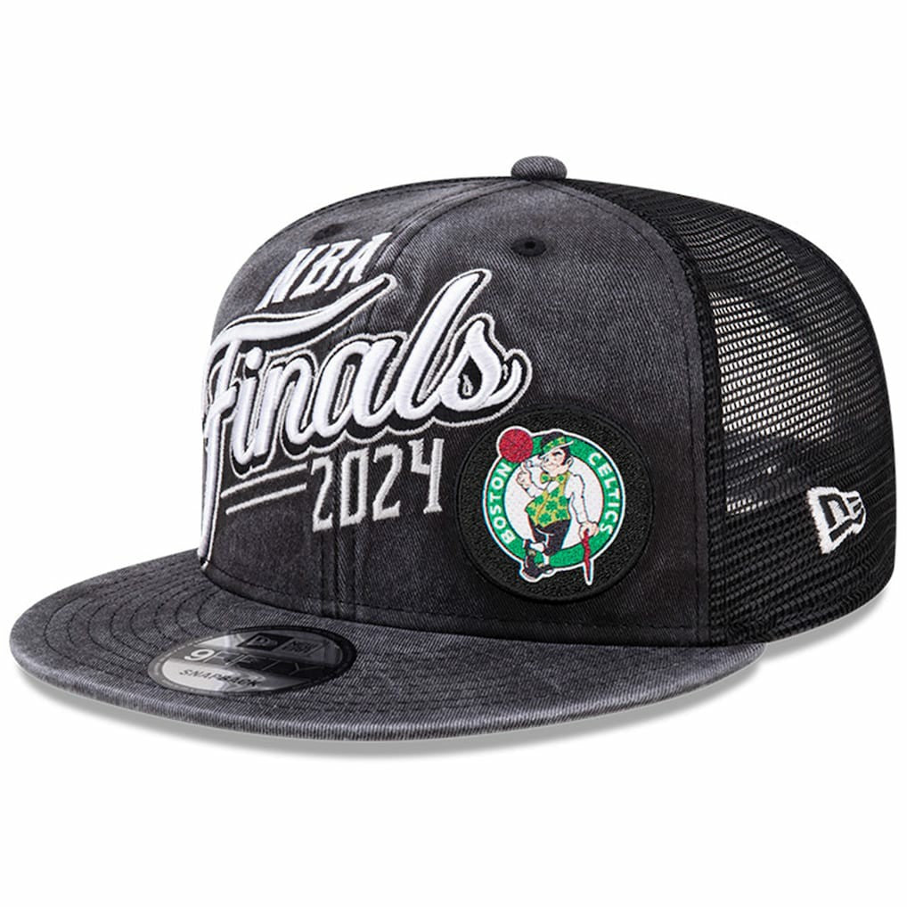 Boston Celtics 2024 Eastern Conference Champions Locker Room 9FIFTY Snapback Hat - Black online