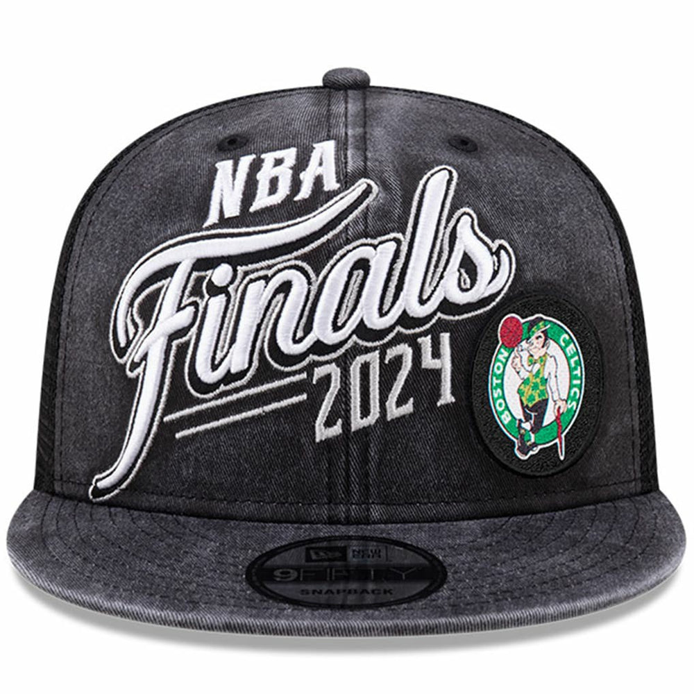 Boston Celtics 2024 Eastern Conference Champions Locker Room 9FIFTY Snapback Hat - Black online