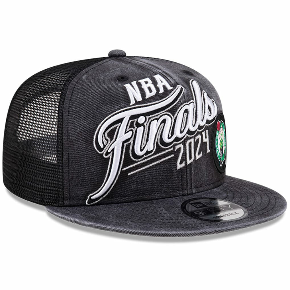 Boston Celtics 2024 Eastern Conference Champions Locker Room 9FIFTY Snapback Hat - Black online