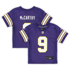 J.J. McCarthy Minnesota Vikings Preschool Classic Player Game Jersey - Purple for sale