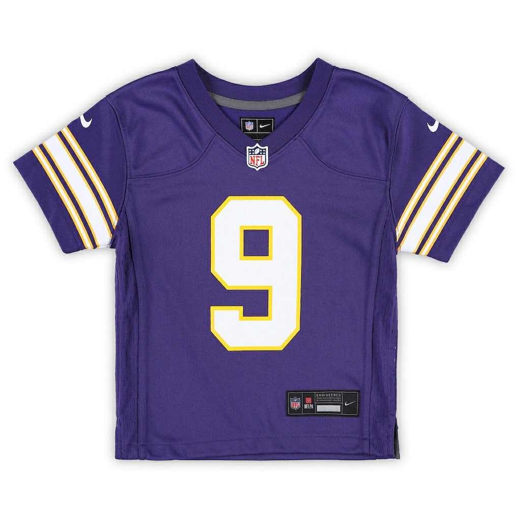 J.J. McCarthy Minnesota Vikings Preschool Classic Player Game Jersey - Purple for sale