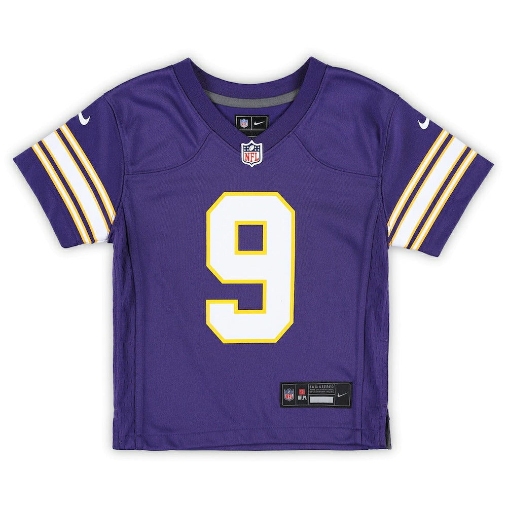 J.J. McCarthy Minnesota Vikings Preschool Classic Player Game Jersey - Purple for sale