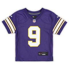 J.J. McCarthy Minnesota Vikings Preschool Classic Player Game Jersey - Purple for sale