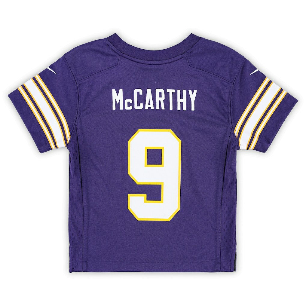 J.J. McCarthy Minnesota Vikings Preschool Classic Player Game Jersey - Purple for sale