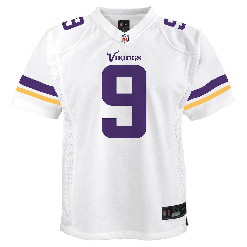 J.J. McCarthy Minnesota Vikings Youth Game Jersey - White cheap