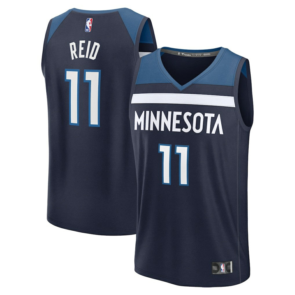 Naz Reid Minnesota Timberwolves Fast Break Replica Player Jersey - Icon Edition - Navy on sale