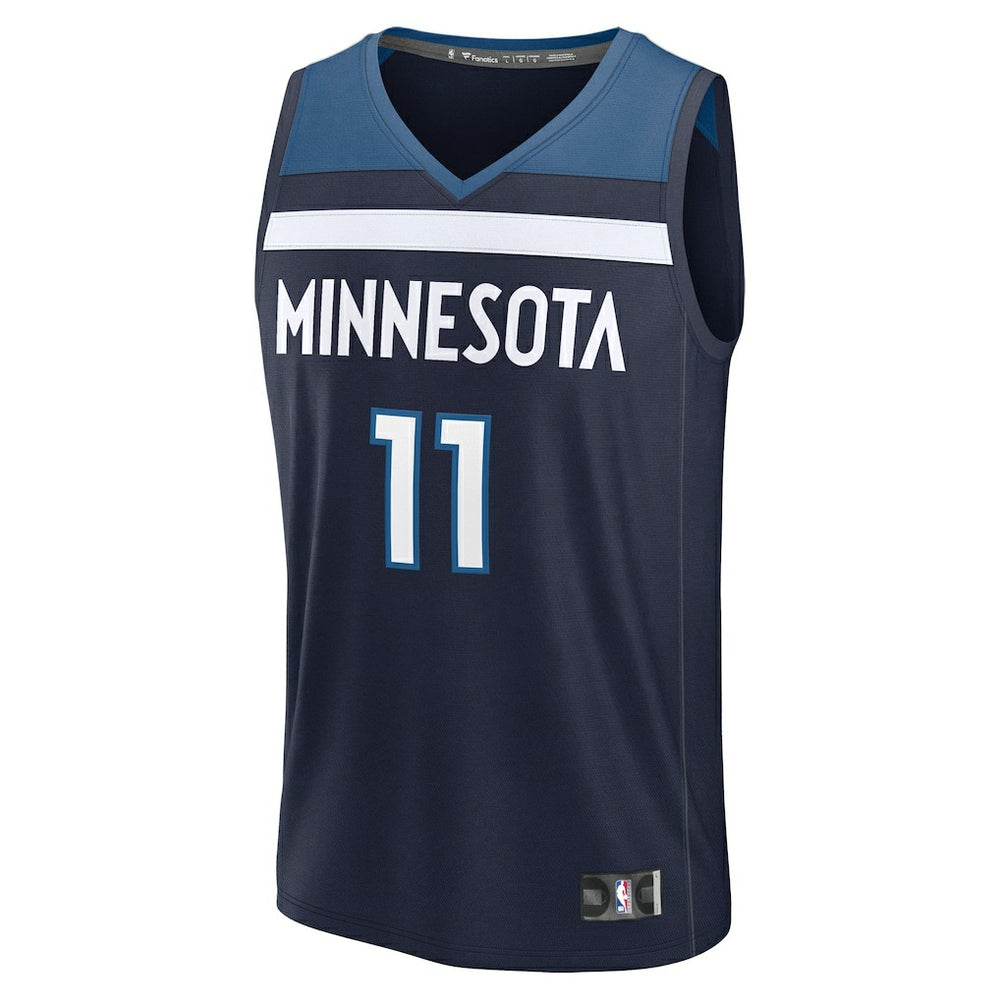 Naz Reid Minnesota Timberwolves Fast Break Replica Player Jersey - Icon Edition - Navy on sale