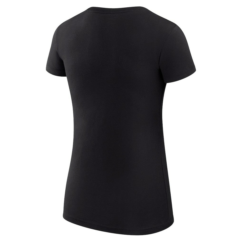 New York Jets G-III 4Her by Carl Banks Women's Super-Slim Fit Lightweight Animal Print Heart T-Shirt - Black discount