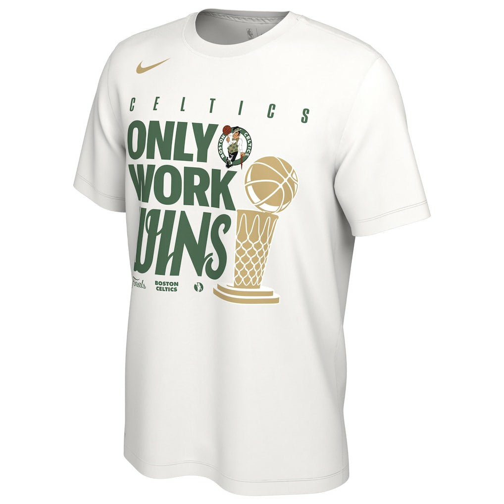 Boston Celtics 2024 NBA Finals Champions Celebration Parade T-Shirt - White on sale