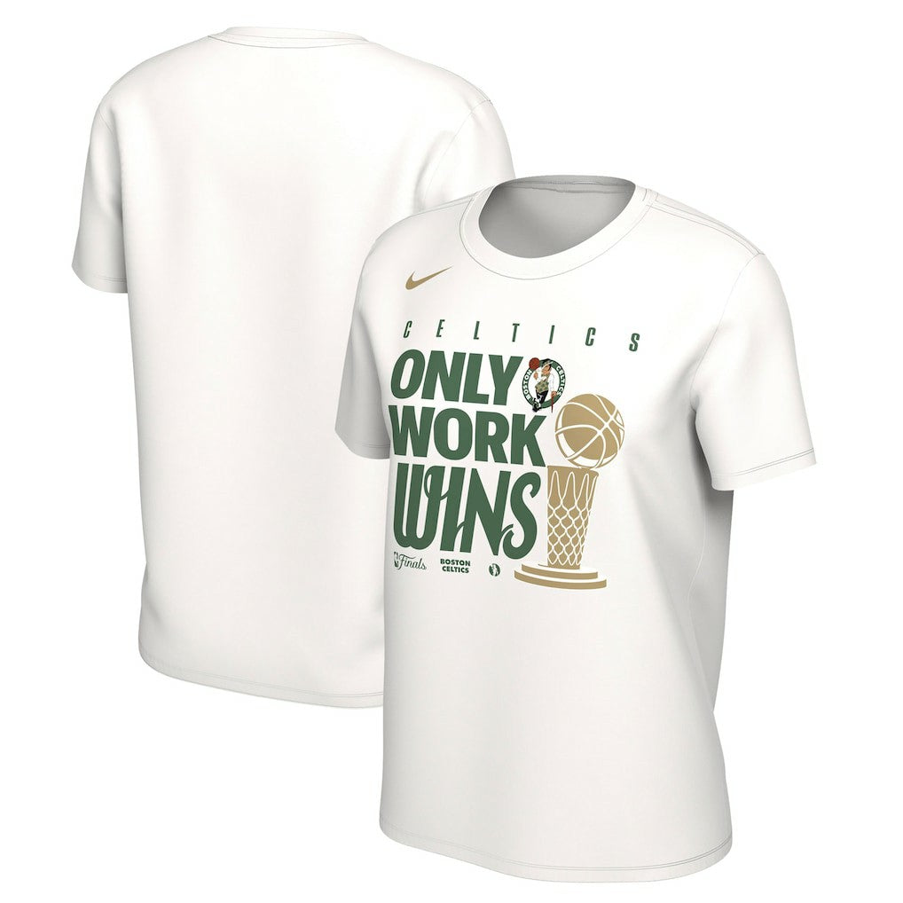Boston Celtics Women's 2024 NBA Finals Champions Celebration Parade T-Shirt - White outlet