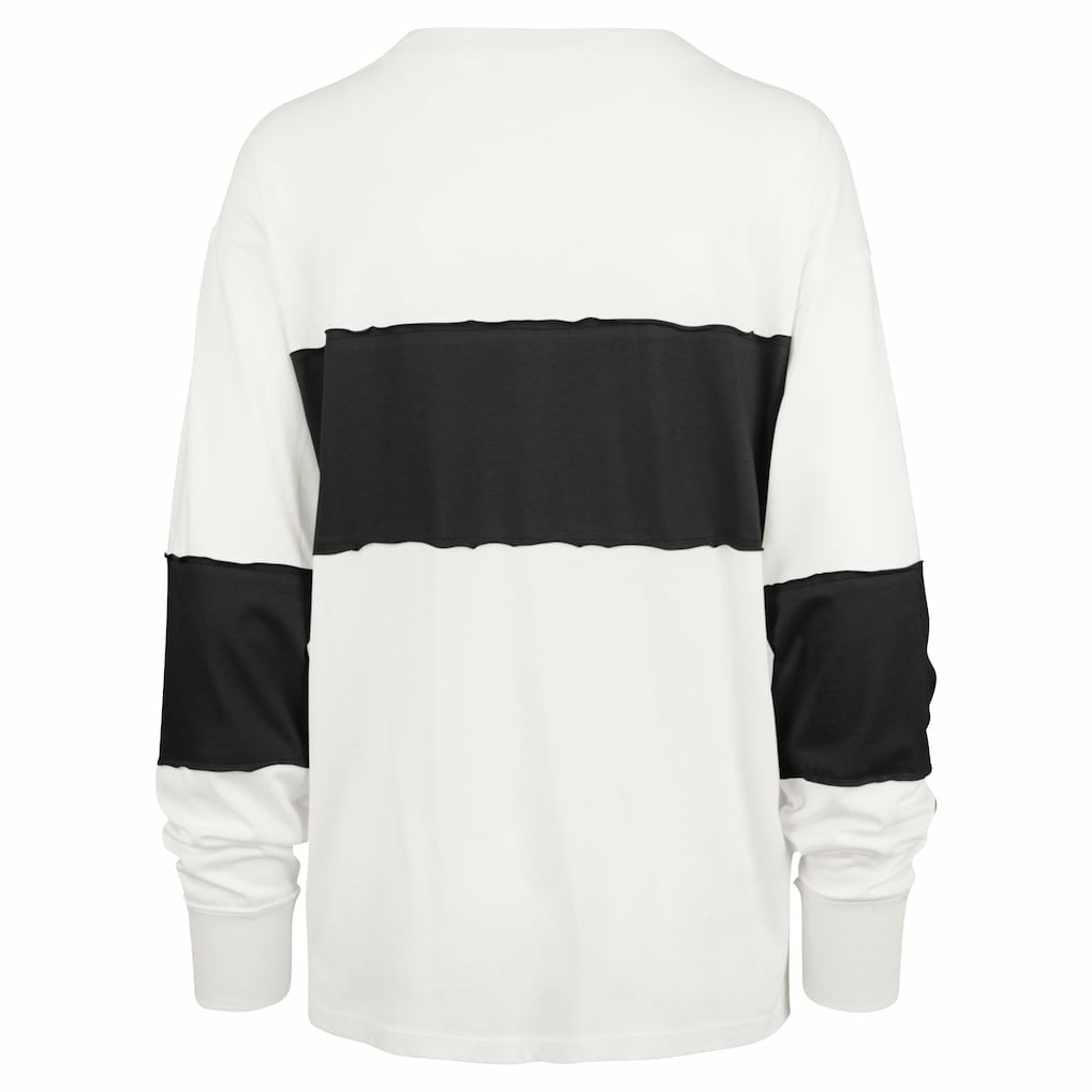 Las Vegas Raiders '47 Women's Clubhouse Pride Taylor Long Sleeve T-Shirt - Cream on sale
