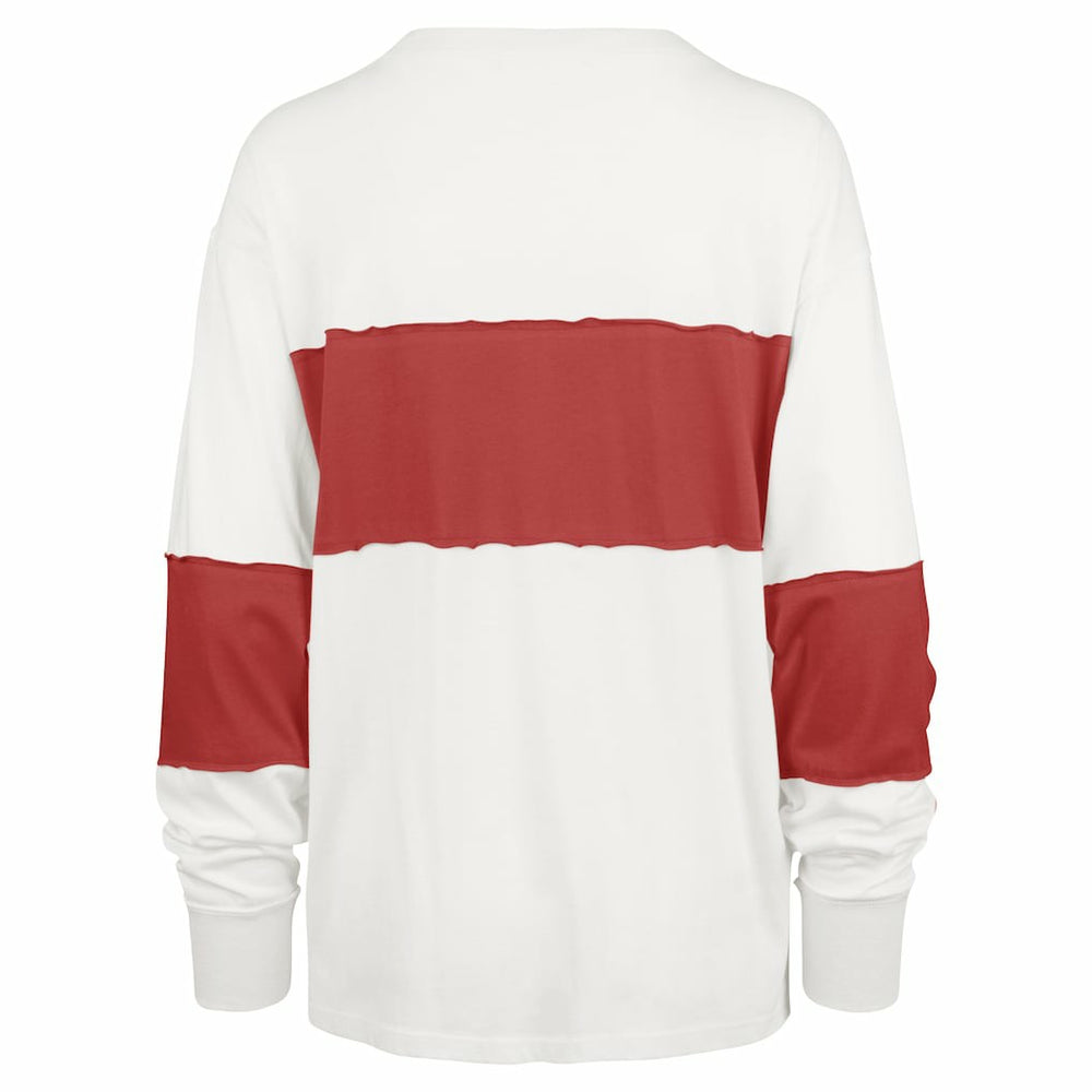 San Francisco 49ers '47 Women's Clubhouse Pride Taylor Long Sleeve T-Shirt - Cream sale
