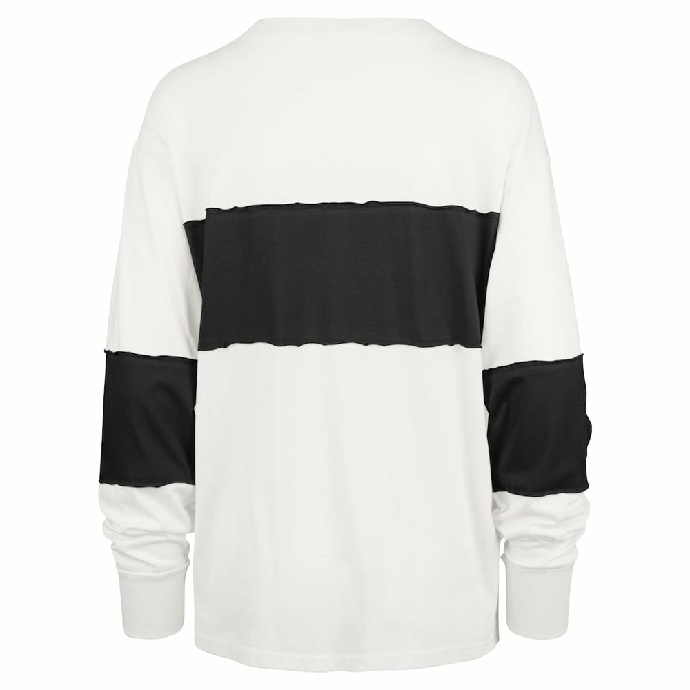 New Orleans Saints '47 Women's Clubhouse Pride Taylor Long Sleeve T-Shirt - Cream sale