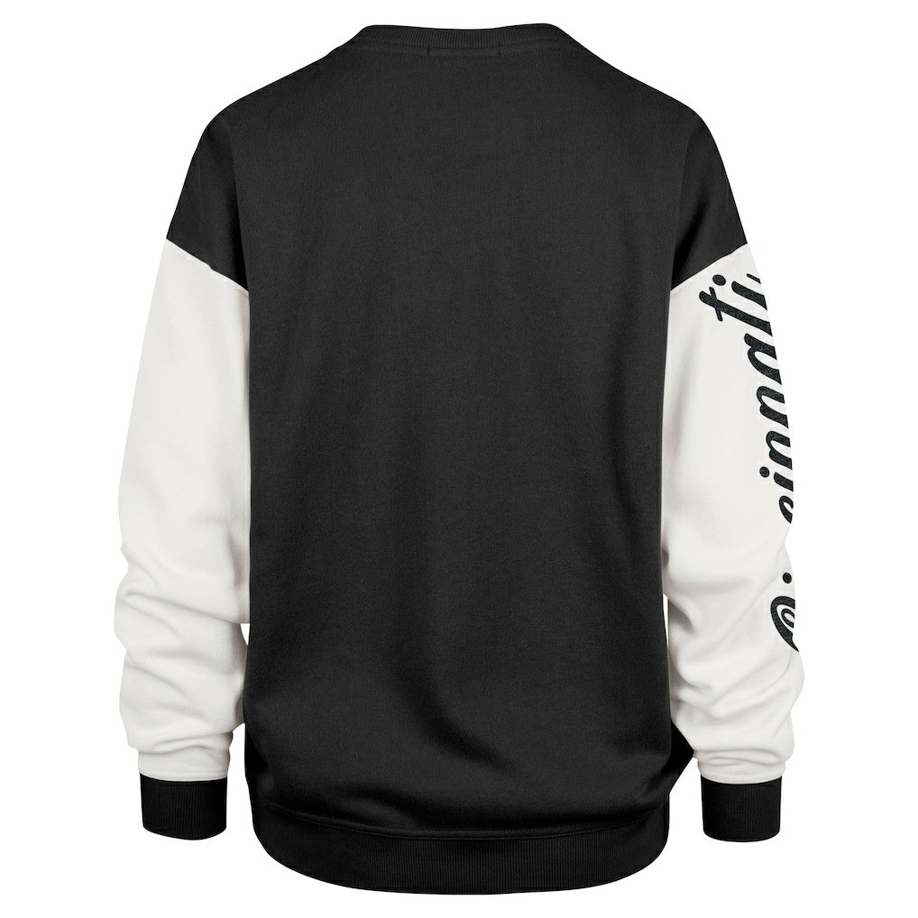 Cincinnati Bengals '47 Women's Double Header Rise Andie Pullover Sweatshirt - Black online