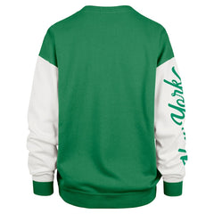 New York Jets '47 Women's Double Header Rise Andie Pullover Sweatshirt - Green sale