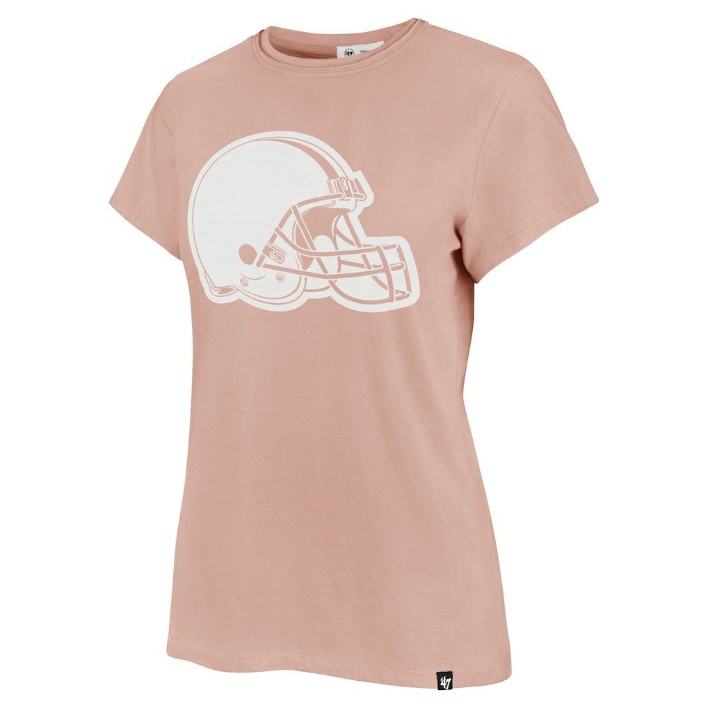 Cleveland Browns '47 Women's Premier Frankie T-Shirt - Light Pink on sale