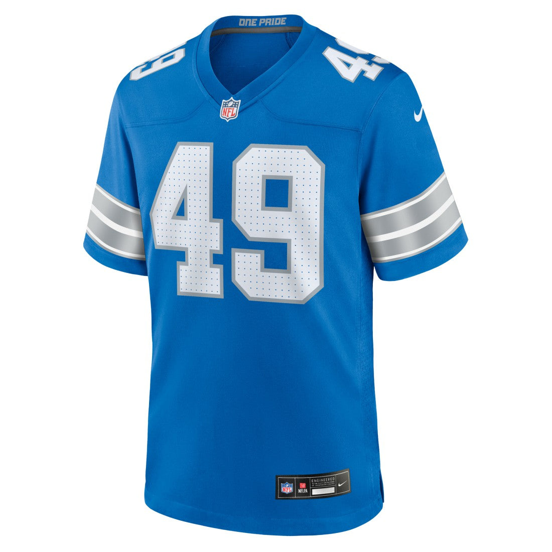 Hogan Hatten Detroit Lions Game Jersey - Blue discount
