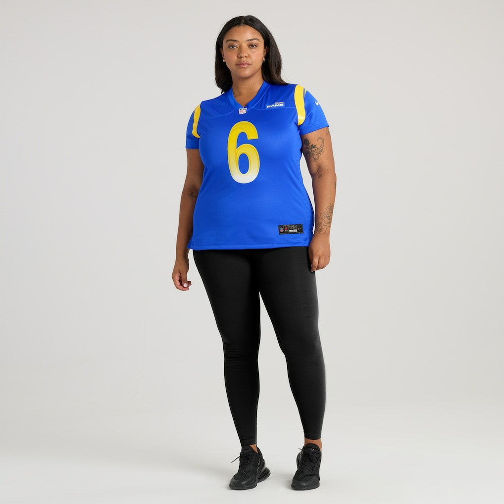 Drake Stoops Los Angeles Rams Women's Game Jersey - Royal cheap