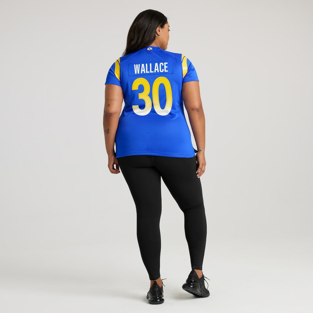 Josh Wallace Los Angeles Rams Women's Game Jersey - Royal outlet