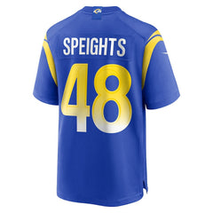 Omar Speights Los Angeles Rams Game Jersey - Royal cheap