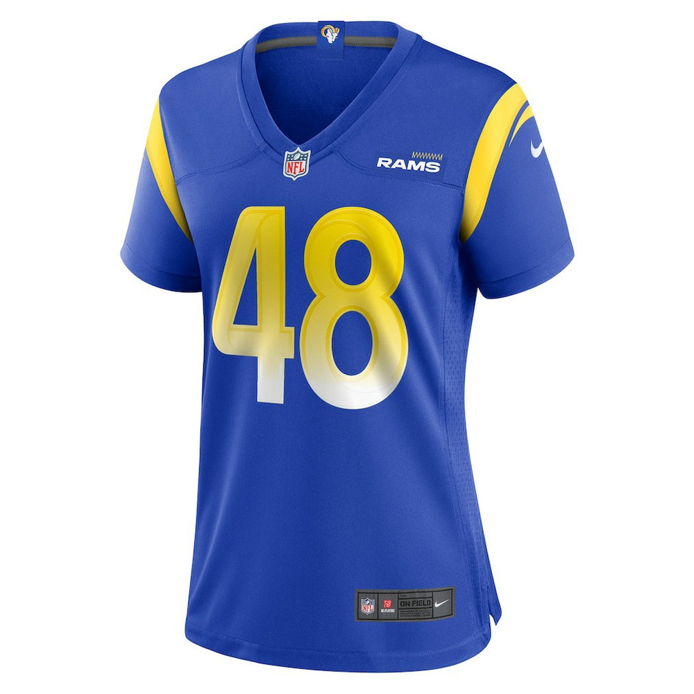 Omar Speights Los Angeles Rams Women's Game Jersey - Royal sale