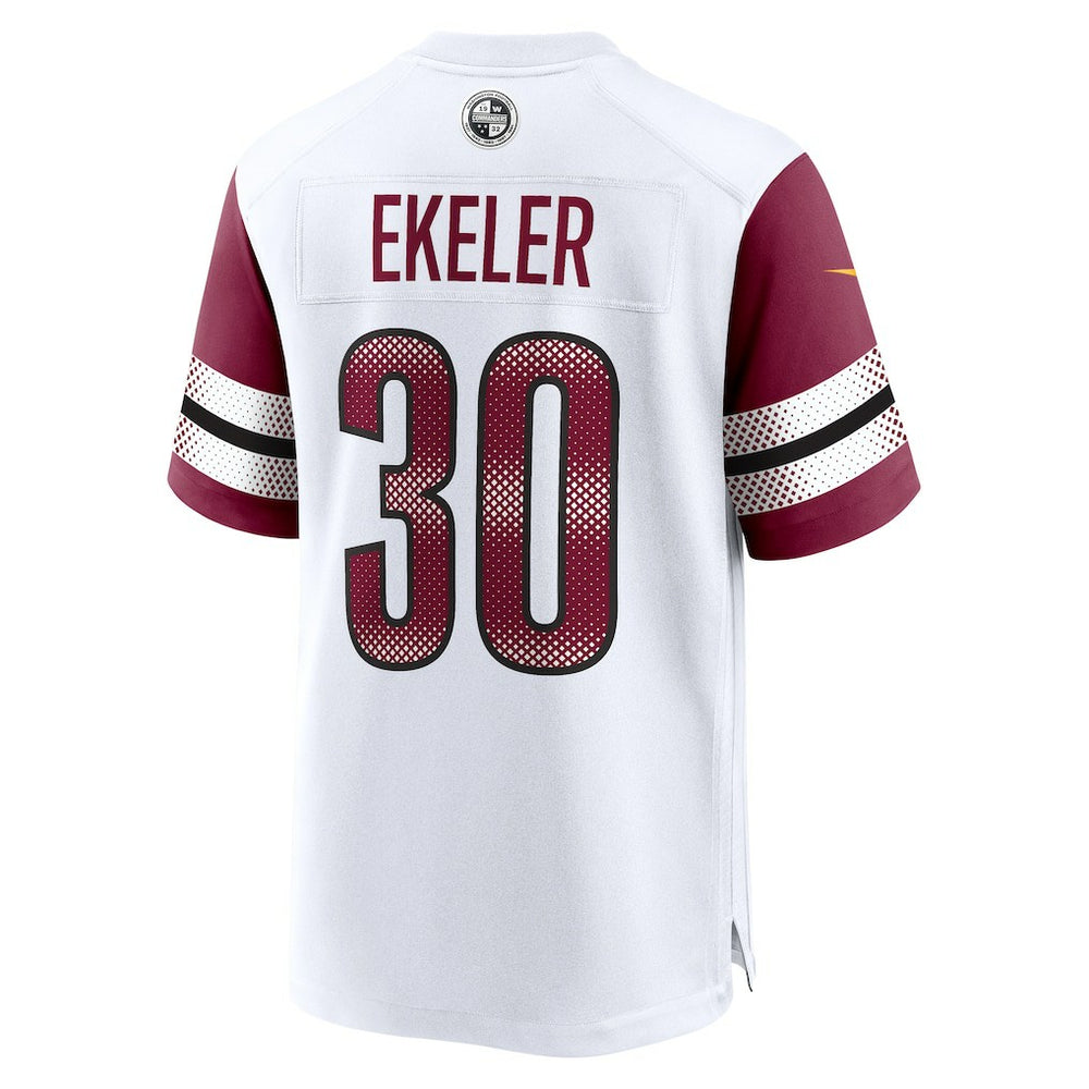 Austin Ekeler Washington Commanders Game Jersey - White discount