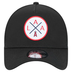 Los Angeles Angels 9FORTY A-Frame Adjustable Hat Black