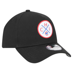 Chicago Cubs 9FORTY A-Frame Adjustable Hat Black