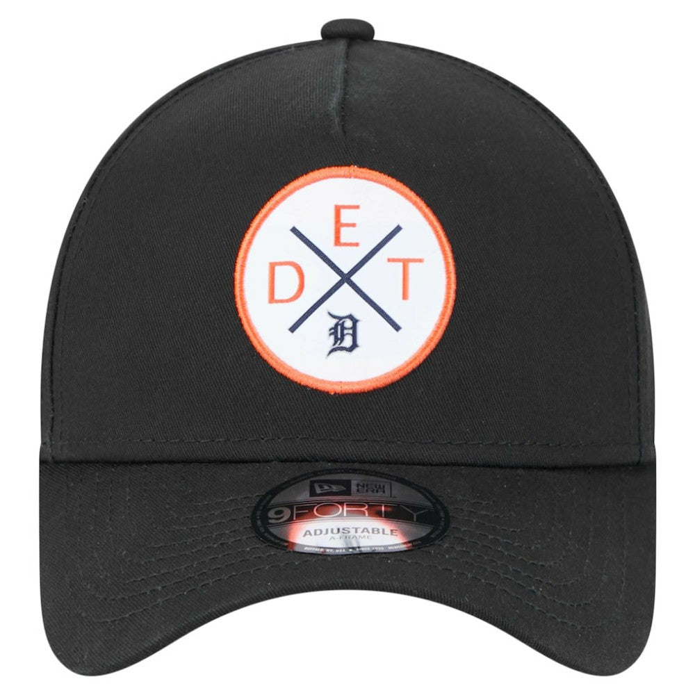 Detroit Tigers 9FORTY A-Frame Adjustable Hat Black