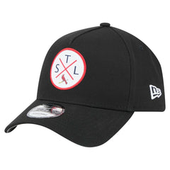 St. Louis Cardinals 9FORTY A-Frame Adjustable Hat Black
