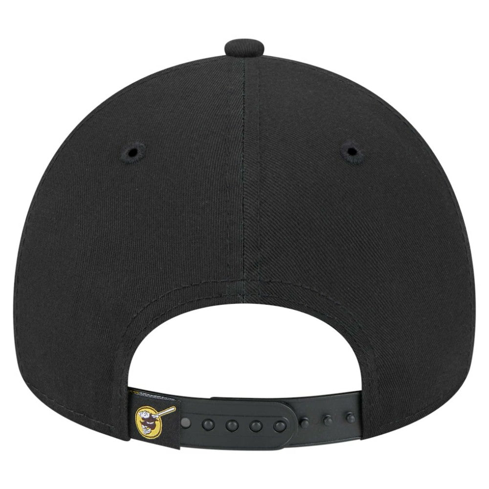 San Diego Padres 9FORTY A-Frame Adjustable Hat Black