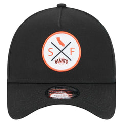 San Francisco Giants 9FORTY A-Frame Adjustable Hat Black