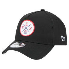 Texas Rangers 9FORTY A-Frame Adjustable Hat Black