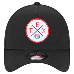 Texas Rangers 9FORTY A-Frame Adjustable Hat Black