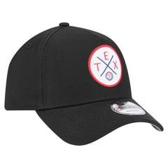 Texas Rangers 9FORTY A-Frame Adjustable Hat Black