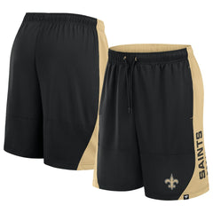 New Orleans Saints No Defense Shorts - Black discount