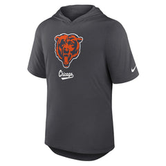 Chicago Bears Tri-Blend Performance Hoodie T-Shirt - Anthracite outlet