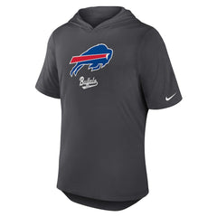Buffalo Bills Tri-Blend Performance Hoodie T-Shirt - Anthracite cheap